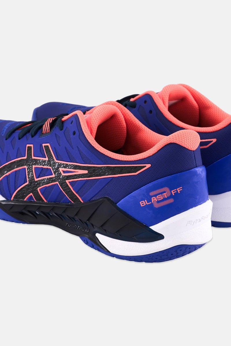 asics Women Blast Ff 2 Lace Up Outdoor Shoes, Blue - Image 2