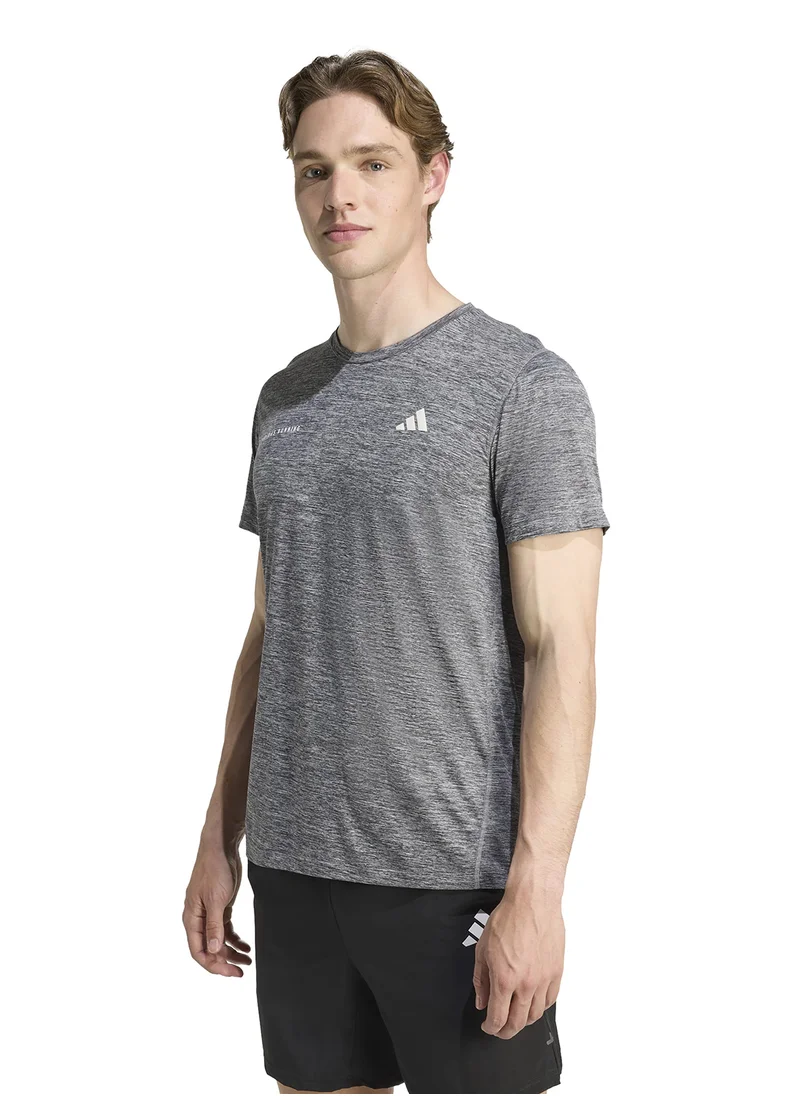 Adidas Own The Run Melange T-Shirt