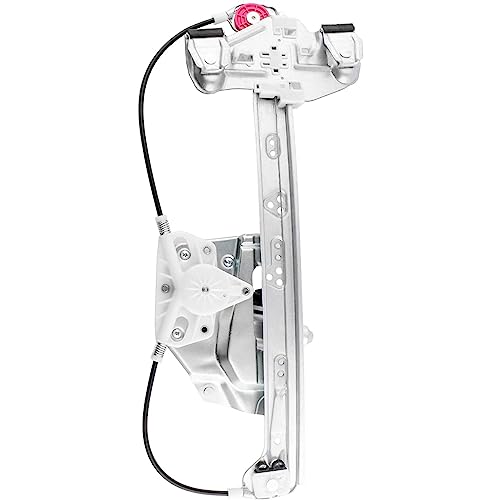 WEDOAUTO 741583 Rear Left Driver Side Power Window Regulator And Motor Assembly Fit For Cadillac DeVille 2000 2001 2002 2003 2004 2005 46L Replace 19244838 10393234 25737258 GM1550119 - Image 1