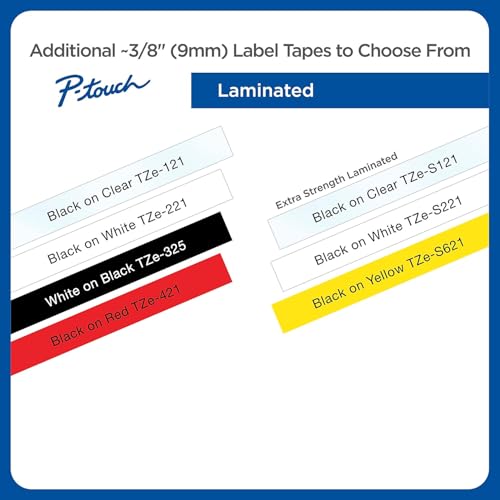 Brother(R) TZe-221 Black-On-White Tape, 0.38in. x 26.2ft., BRTTZ221 - Image 3