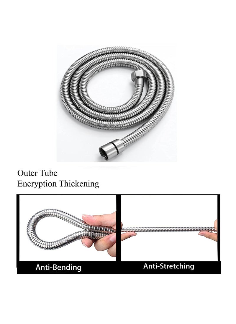 NEXOMS NEXOMS 12 Meter SS304 Flexible Shower Hose Tube Pack of 2  - Image 3