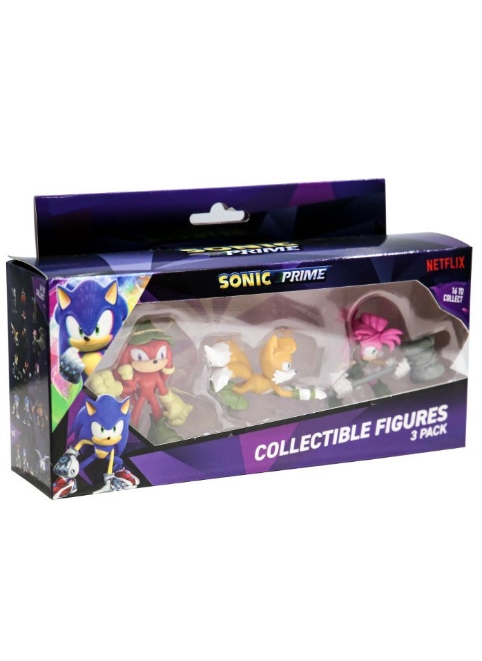 SONIC - Sonic Figures 3 Pack Window Box - Image 1