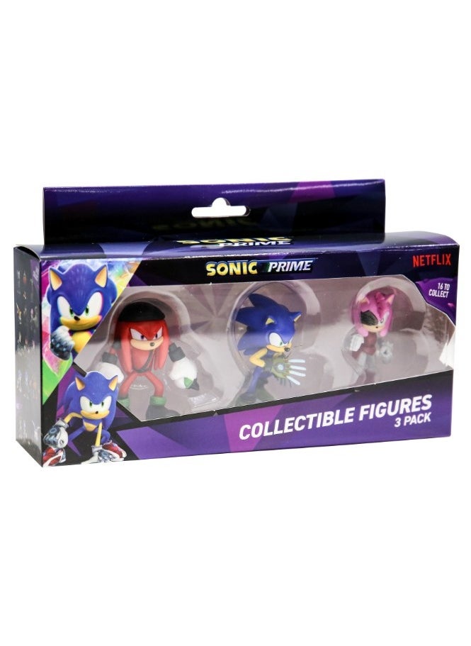 SONIC - Sonic Figures 3 Pack Window Box - Image 1