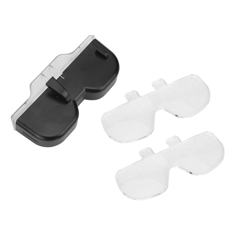 Professional 4.5X Rechargeable Head Mount Magnifying Glasses LED Magnifier for Reading Repairing - Image 1