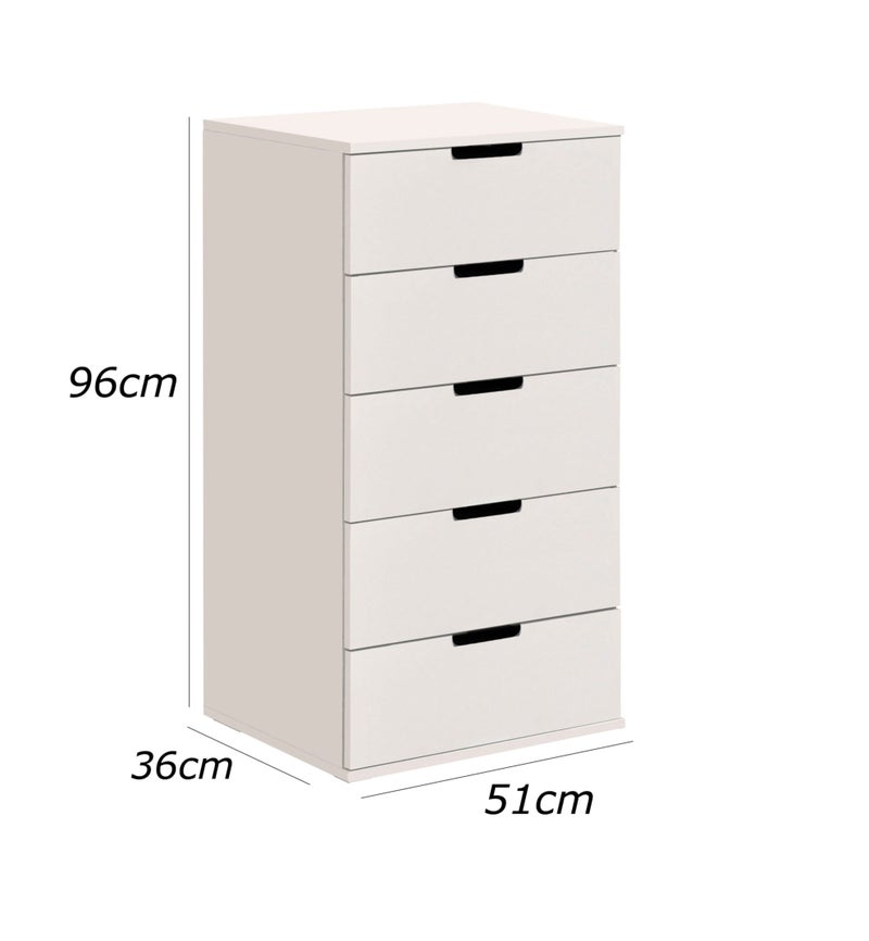 فرنتشر ستور وحدة ادراج مودرن ام دى اف - ارتفاع 96 سم - عرض 51 سم - عمق 36 سم ، من فرنتشر ستور. - Image 4