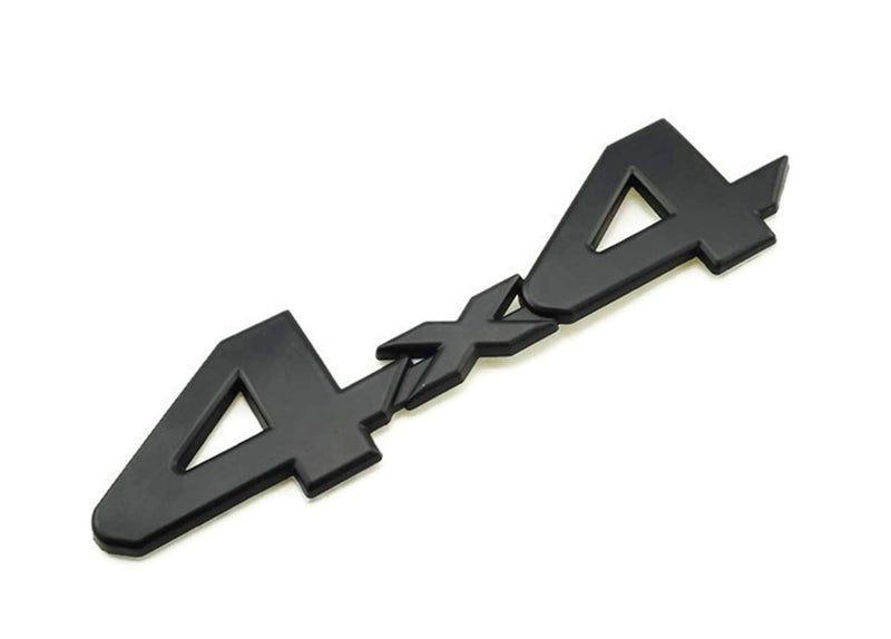 EmbRoom 4x4 Emblem Badge Nameplate 3D Car Sticker Decal Replacement for Tundra Rear Tailgate 20052018 4 X 4 Black