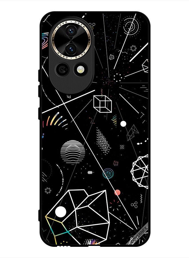 Covernex Protective Case Cover For Huawei nova 12 Aesthetic Math Wallpaper - Image 1