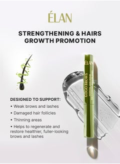 Elan Elan GOGO BROWS Essential Care Ampoule Serum 4.5ml | Brow & Lash Strengthening Serum | Growth, Hydration & Repair with PRODEW® 500, Procapil™ & Panthenol  - Image 2