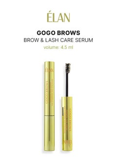 Elan Elan GOGO BROWS Essential Care Ampoule Serum 4.5ml | Brow & Lash Strengthening Serum | Growth, Hydration & Repair with PRODEW® 500, Procapil™ & Panthenol  - Image 1