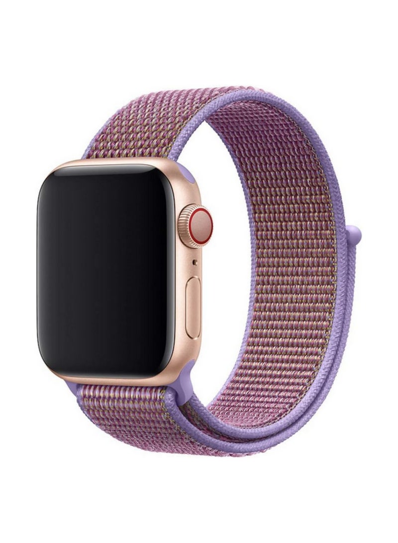 1PCS Nylon Sport Band for Apple Watch 40mm 38mm Soft Comfortable Durable Replacement Strap for iWatch Series 4 3 2 1 Adjustable Breathable Wristband - Image 1