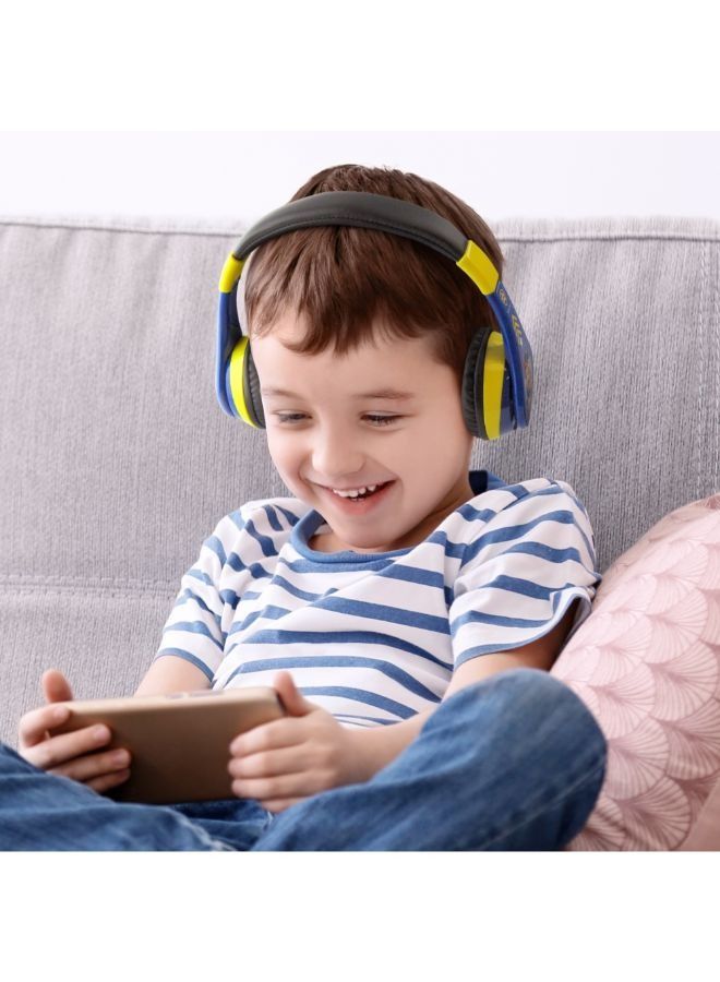 eKids Paw Patrol Kid Safe Wireless Bluetooth Kids Headphones - Chase - Image 3