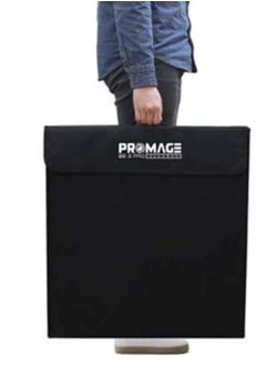 PROMAGE PROMAGE PM-440 II LED Photo Light Box 40x40cm – Foldable Portable Photography Studio Tent with Dual LED Strips, Dimmable Lighting, and Multiple Backdrops for Product Shooting  - Image 5