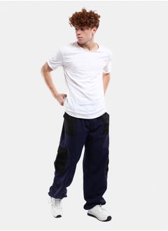 Navy Blue Wide Cargo Pants with Black Waterproof Pockets - pzsku/Z728C886FDEC43C1620AAZ/45/_/1738746887/9c8630cb-57b9-4a2e-a7f0-c59a03a349c2