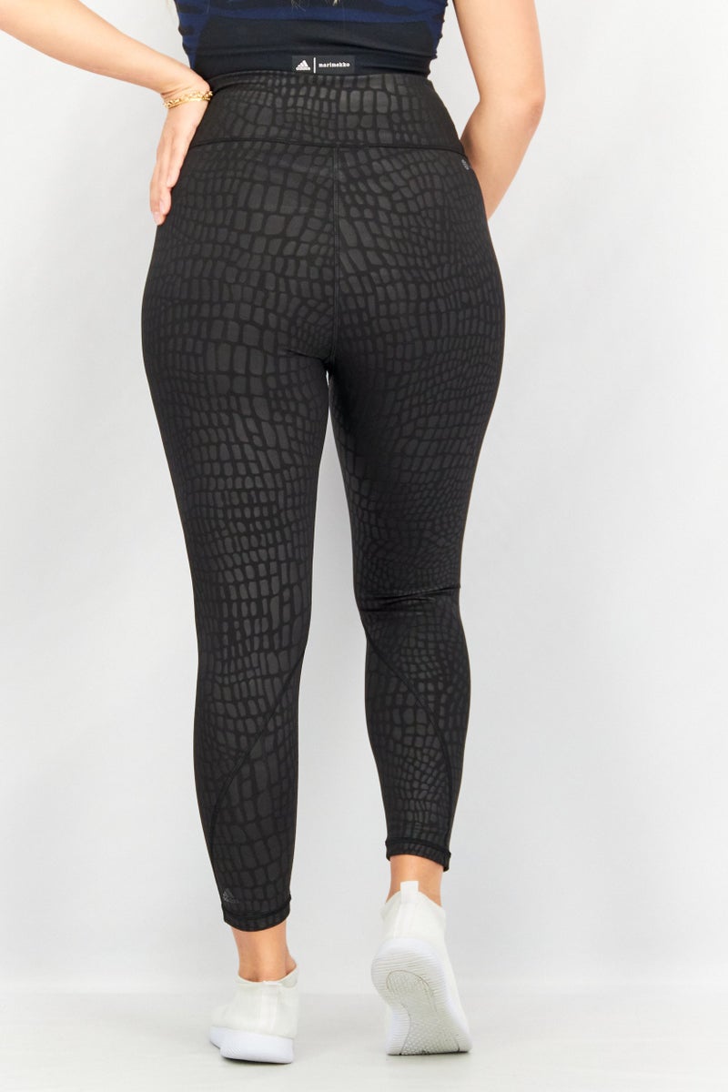 Adidas Women Tight Fit Optime Training Croc Emboss 7 - Image 3