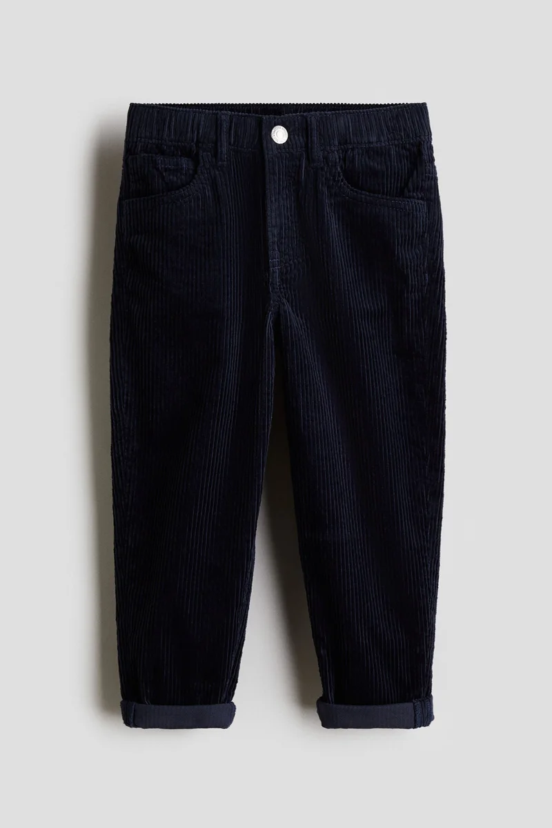H&M Cotton corduroy trousers