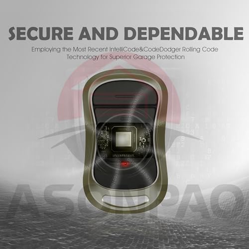 ASONPAO 2X Genie Garage Door Opener Remote G3T-A G3T-R G3T-BX Intellicode【5 Year Warranty】 - Image 4