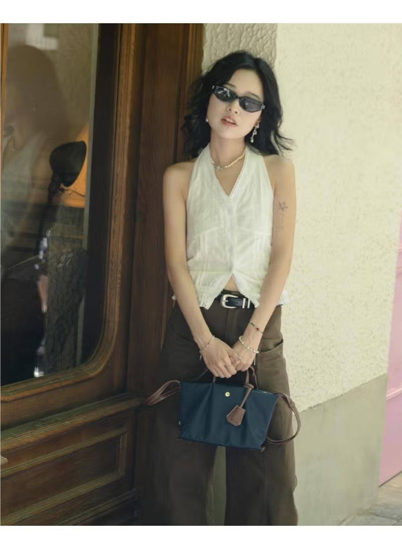 anello Legato Largo Two-Tone Mini Shoulder Bag, Handbag, Crossbody Bag - Image 5