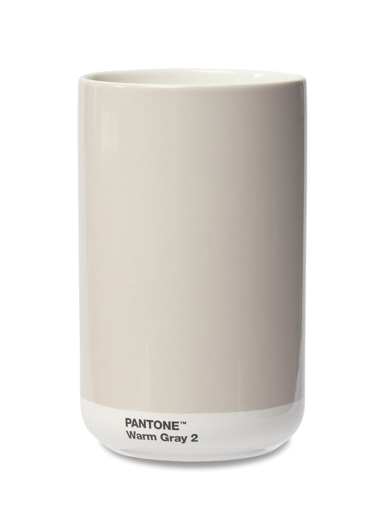 Pantone Modern Jar Container – Colorful Storage Vase – Warm Gray – 1000ML – Gift Box