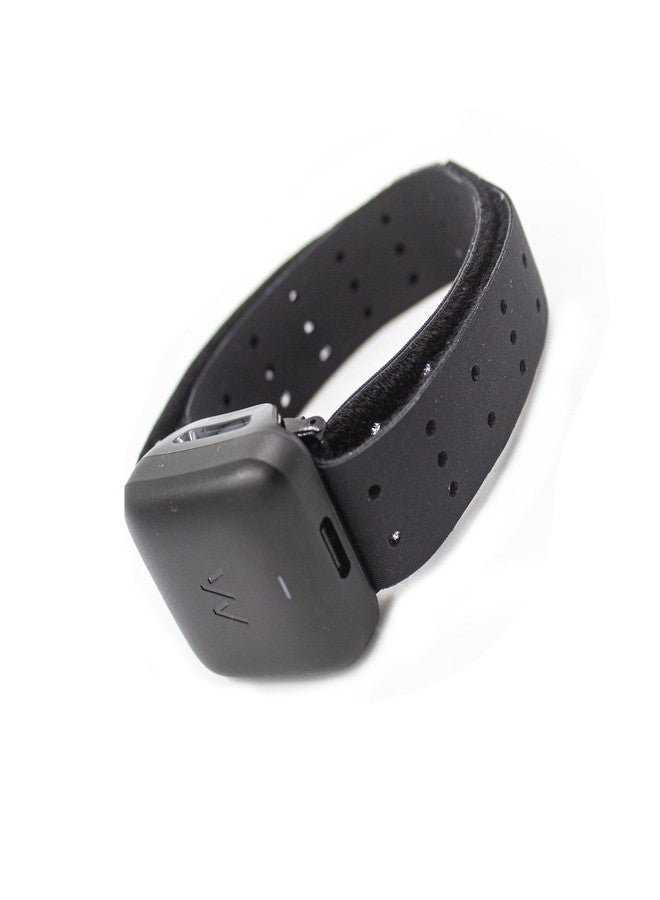 Orisell [2 Pack] Arm Band Compatible with Whoop 5.0 Bicep Band, Soft Breathable Lycra Adjustable Strap with Case for Whoop 5.0 One Peak MG/LIFE (ECG Not Support) (Black-Grey) - Image 2