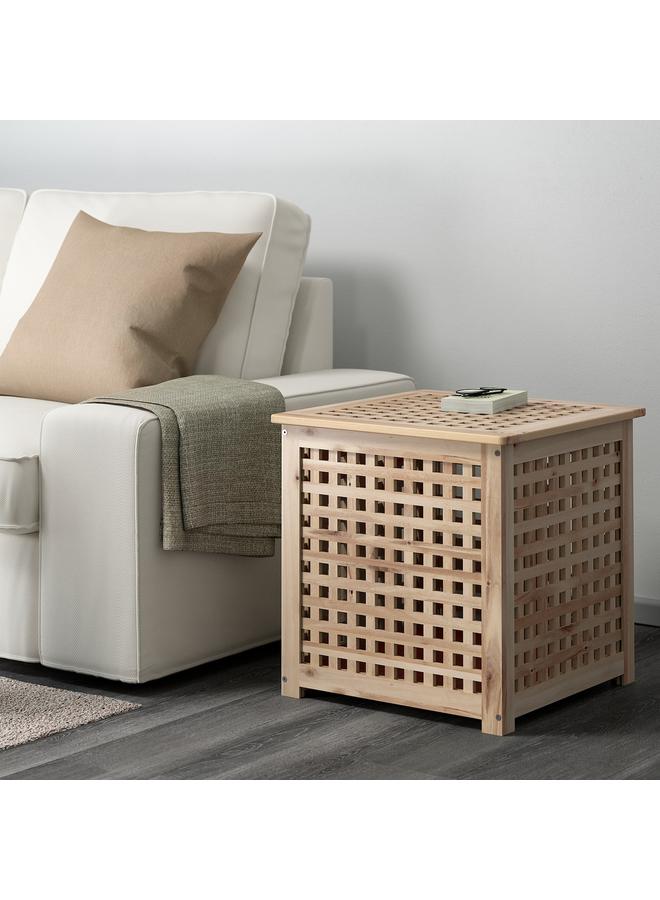 erorex Side Table, Acacia, 50X50 Cm - Image 2