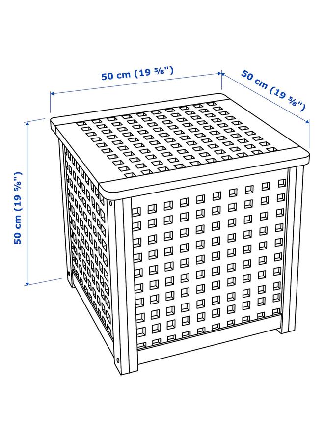 erorex Side Table, Acacia, 50X50 Cm - Image 5