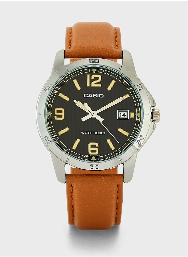 CASIO Mtp-V004L-1B2Udf Analog Watch