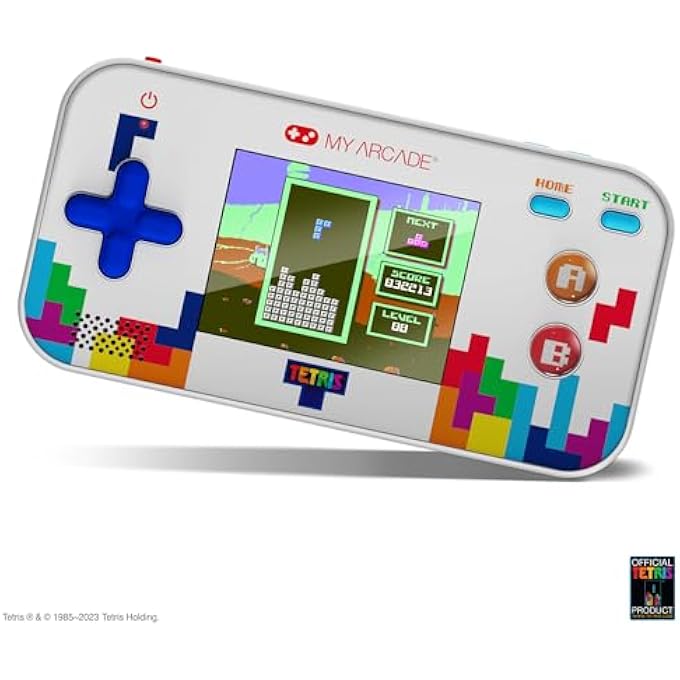 TETRIS GAMER V: PORTABLE VIDEO GAME SYTEM WITH 201 GAMES, 2.5" FULL COLOR SCREEN, POCKET SIZE - Image 3