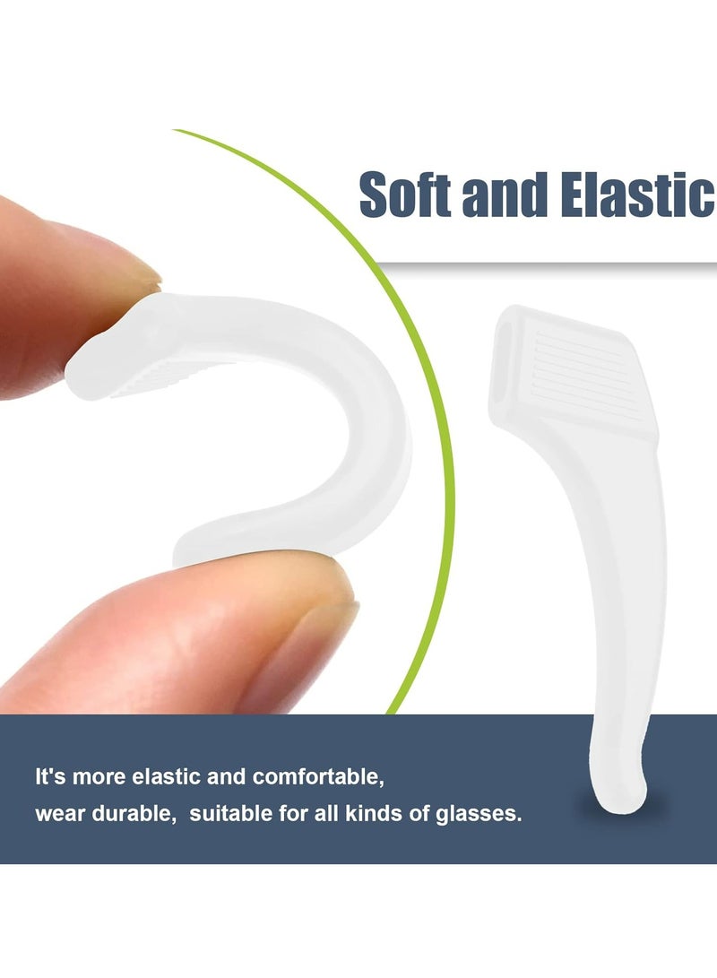 أوزيغالور 3 زوجًا من مثبطات النظارات المضادة للسقوط أداة لمنع سقوط النظارات حام الأذن المضاد للسقوط نهاية الجانب الخاصري محتفظ بالنظارات (ثلاثة ألوان) - Image 4