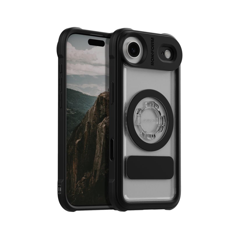ROKFORM Crystal Case Compatible with iPhone 17 Air Magnetic Cover Clear - Image 2