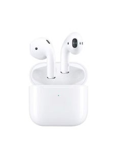 Air-1 Mini Wireless Bluetooth Earbuds – Apple & Android Compatible, Built-in Microphone, True Wireless In-Ear Headphones with Touch Control, Auto Power On/Off, Super Clear Mic – White