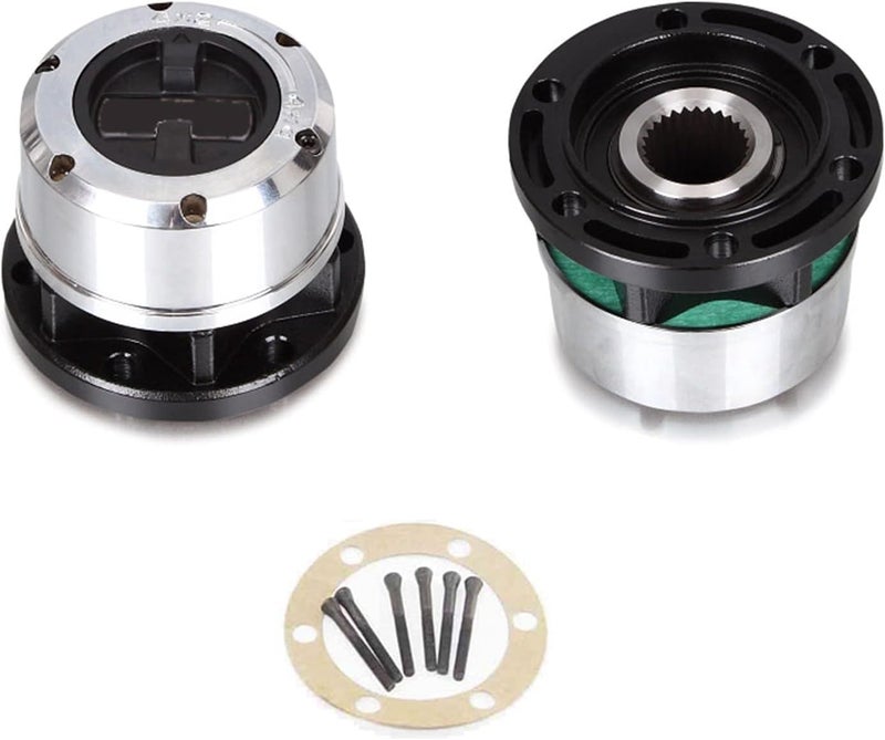 QASULER Free Wheel Locking Hubs for Nissan Mistral D21