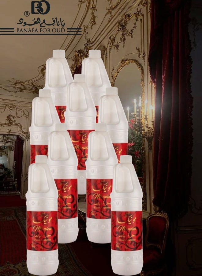Banafa 9 Pieces Monica Floor Freshener 900ML - Image 1