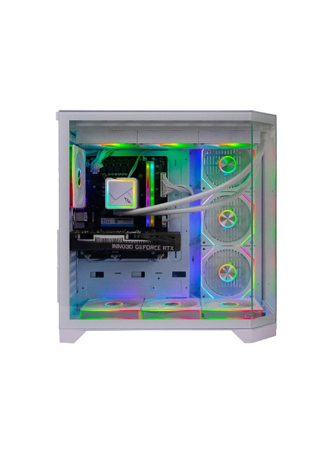 ٍسبير بي سي حاسوب ألعاب مع معالج إنتل كور i5-14400F/ذاكرة RAM 16GB DDR5/تخزين SSD 1TB/بطاقة رسومات Nvidia Geforce RTX 3050/نظام ويندوز 11 برو - Image 3