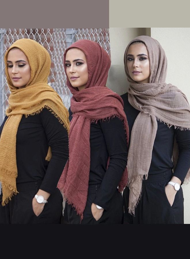 Women Soft Cotton Hijab  - Image 3