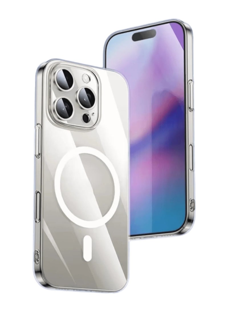 Xundo Magnetic Case for iPhone 16 Pro – Slim Shockproof PC Cover with MagSafe Support, Raised Edges for Screen & Camera Protection, Precise Fit, Easy Installation - Image 1