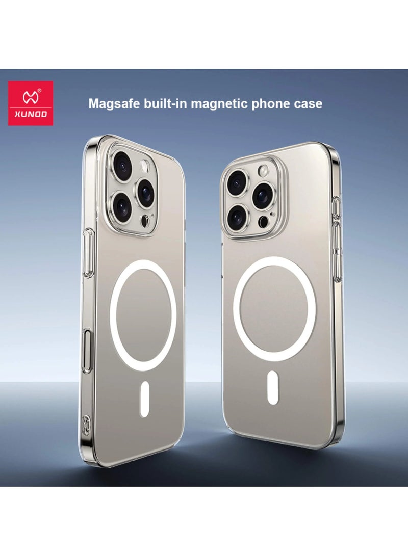 Xundo Magnetic Case for iPhone 16 Pro – Slim Shockproof PC Cover with MagSafe Support, Raised Edges for Screen & Camera Protection, Precise Fit, Easy Installation - Image 2