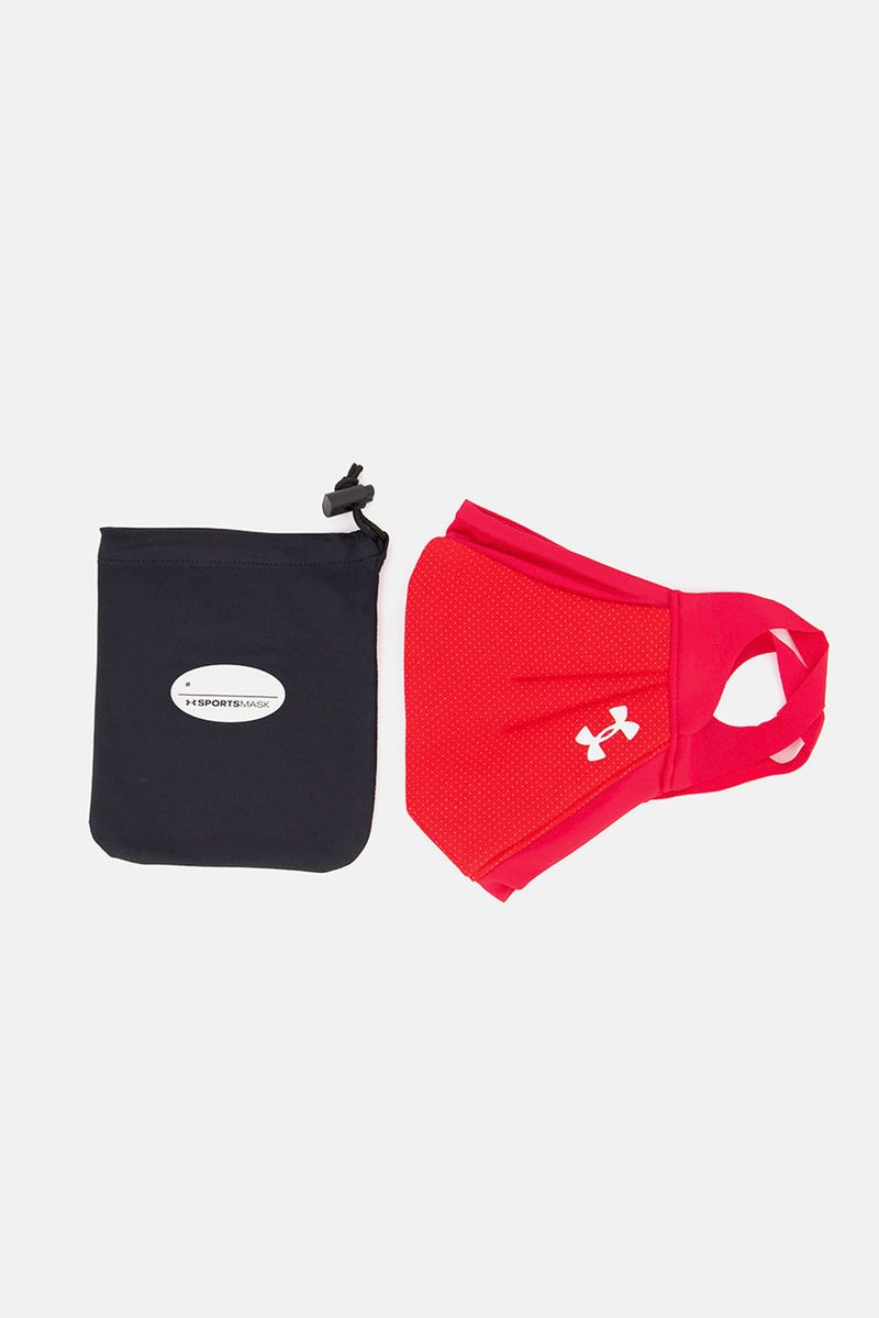 UNDER ARMOUR Men Sports Mask, Red - Image 1
