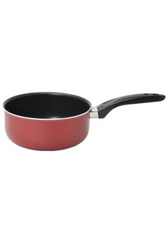 Badraig Non-Stick Saucepan Specialty for Cocking and Milk Red/Black 16 | 18 | 20 | 22 CM  - Image 2