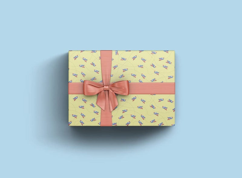 Dovetail Plane Awesome Kids Gift Wrapping Paper Pack of 10 Sheet - Image 5