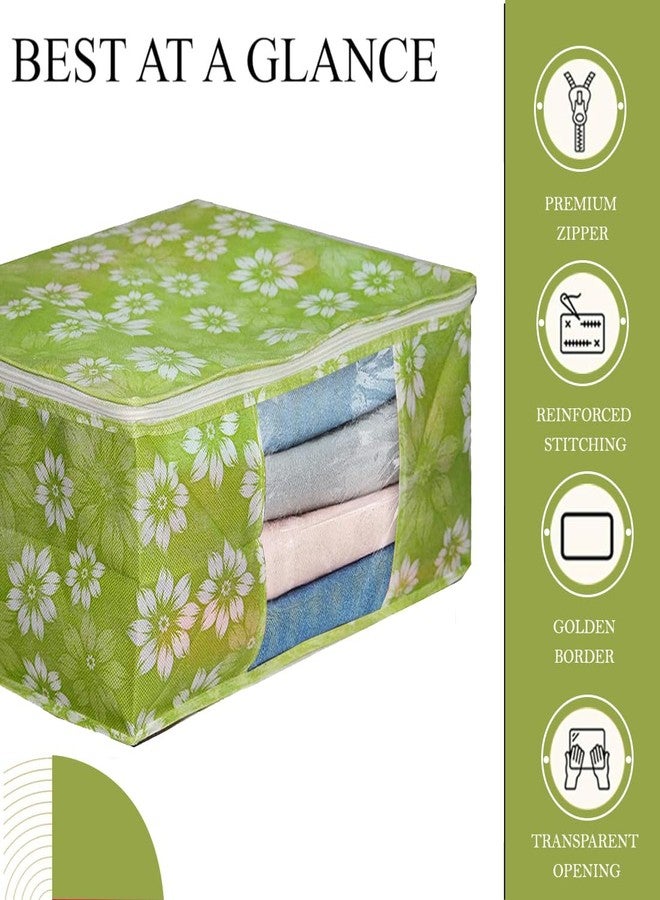 Shaping Fabric Garment Cover Non-Woven 90 GSM with Transparent Window & Double Metal Zipper - Pack of 10 | Dustproof Clothes Storage Bag for Sarees, Suits, Jackets, Shirts SCSDRL1682493517524148525259 - Image 5
