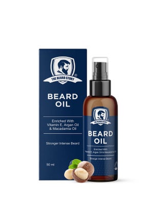 Beard Oil For Men | Fast Growth & Deep Moisturization | Softens, Styles & Fills Patchy Beard | With Vitamin E & Argan Oil For A Soft Beard Finish | 50Ml - pzsku/Z728F12B4A24122BE50B7Z/45/_/1735566846/cd8f78c1-5023-45ea-9d5a-b028d7e9bfe0