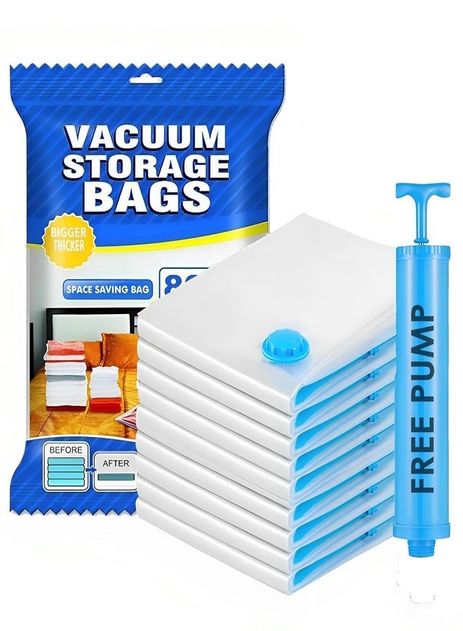 STARFLYER Vacuum Bags For Storage, Clothes Storage Bag, Vacuum Bags for Clothes, Cloth Storage Bag, Vacuum Bags for Clothes with Pump, Packing Bags for Clothes, Vacuum Storage Bags, Cloth Bags - Image 1