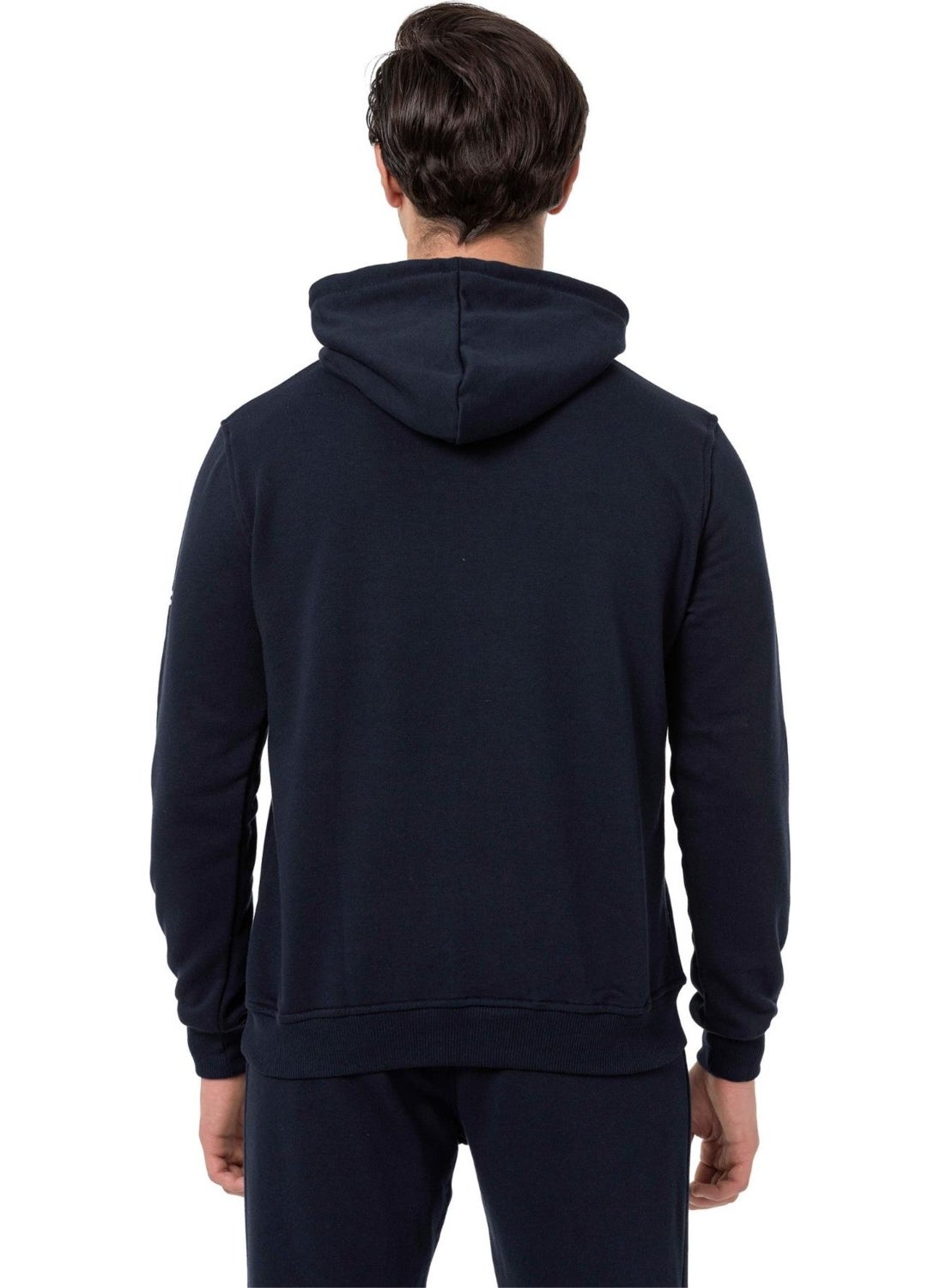 Scooter  Navy Blue Men's Hooded Basic Sweatshirt M1518TL  - Image 2