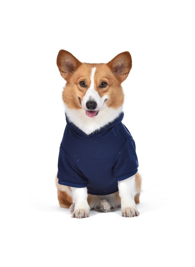STAR WARS for Pets The Mandalorian Hoodie for Dogs, “The Child” Design with Leash Attachment Hole, Medium| Star Wars Apparel for Dogs | Cozy Hooded GROGU Sweatshirt for Dogs Navy - Image 5