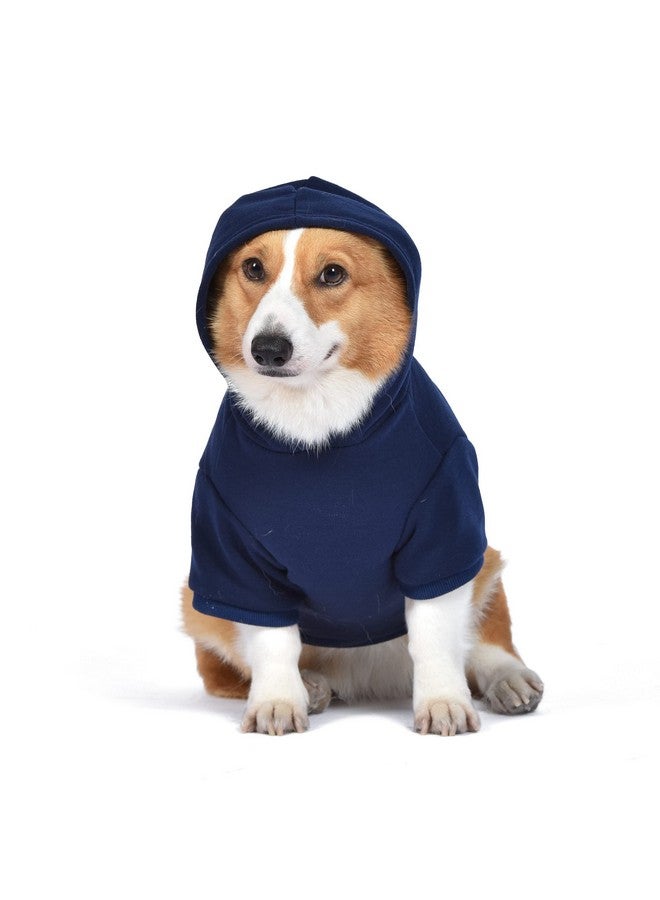 STAR WARS for Pets The Mandalorian Hoodie for Dogs, “The Child” Design with Leash Attachment Hole, Medium| Star Wars Apparel for Dogs | Cozy Hooded GROGU Sweatshirt for Dogs Navy - Image 4