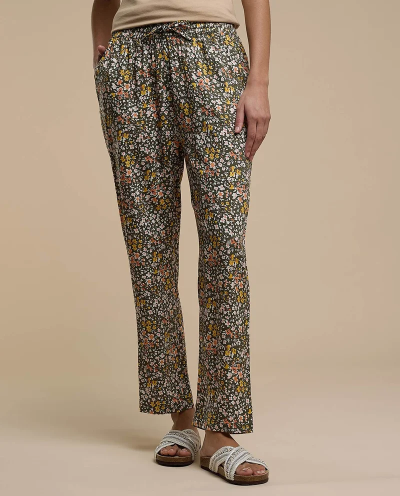 أر أند بي Printed Pyjama Pants With Drawstring Waist