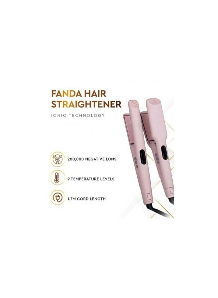 Fanda Hair Straightener 2.5cm (Pink) - Image 2