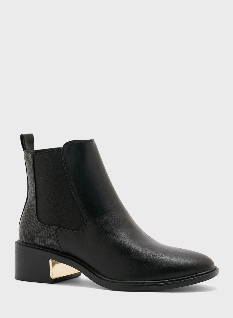 نيو لوك Berry  Ankle Boots