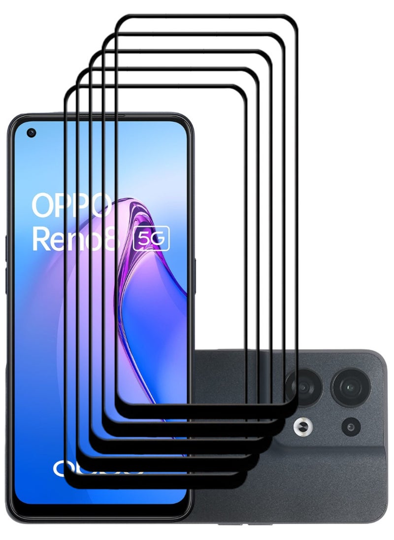 أكاليكس 5 قطع، حماية شاشة،  لهاتف اوبو  رينو 8، جودة ممتازة. - Image 1