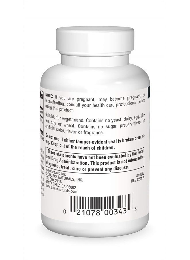 Source Naturals Manganese, Amino Acid Chelate - Supports Energy Production - 250 Tablets - Image 2